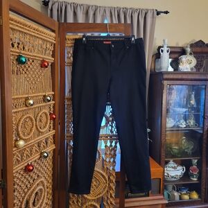 Women's Size 16 DB Black Slim Fit Pants